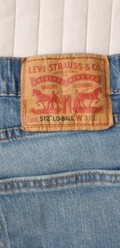 MĘSKIE SPODNIE JEANSY LEVI'S 501 ROZM. W31 L32