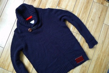 sweter welniany SUPERDRY Japan Knitwear Edition L