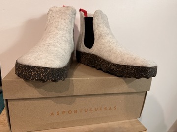 Buty Asportuguesas Caia Off White/Black Sole R. 41