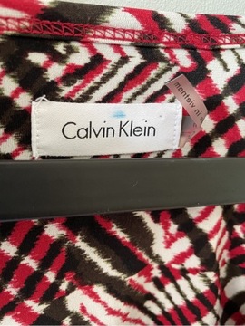 Kombinezon Calvin Klein L czerwień biel czarny