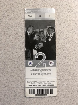 Bilet Dallas Cowboys nfl
