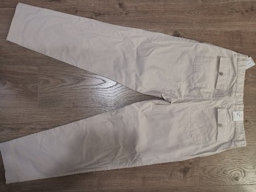 Spodnie męskie s.Oliver chino tapered jasne lato 36/34