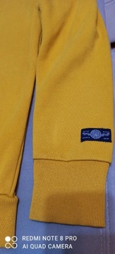 Superdry oryginalna żółta bluza rozmiar  S, M