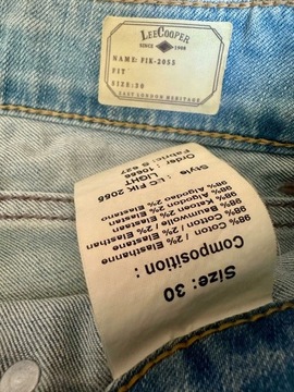 Krótkie spodenki LeeCopper r 30 vintage jeans