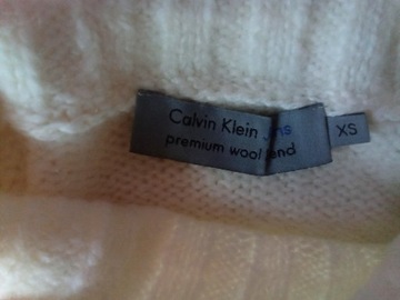 CALVIN KLEIN golf premium wool blend XS/S jak nowy