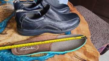 Skórzane buty wsuwane firmy CLARKS 