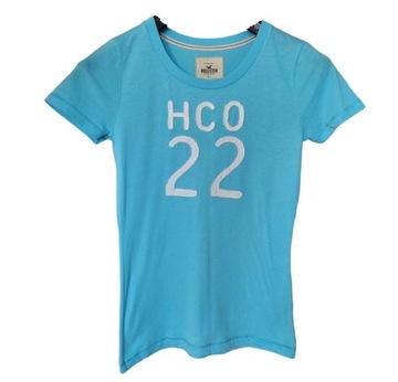 HOLLISTER BLUZKA NA KRÓTKI RĘKAW T-SHIRT 38 M