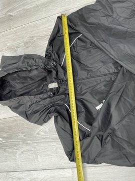 Wiatrówka Adidas kurtka męska czarna z kapturem L