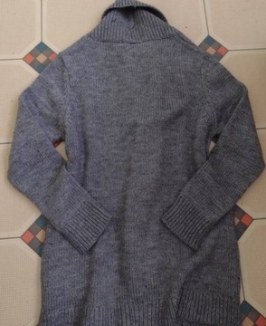 (L) Zara/ Szary kardigan z Madrytu, sweter 