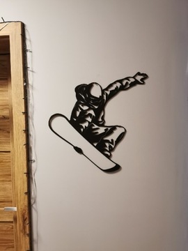 Motyw snowboard 45x36 cm 