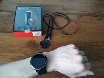 Smartwatch AMAZFIT PACE Czarny Pomarańczowy