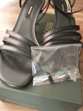 Nowe, skórzane sandały-szpilki GINO ROSSI r.40