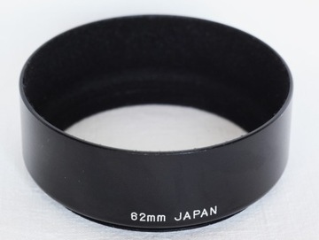 Metalowa osłona p/s do obiektywu 62 mm Japan