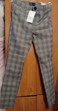 (40/L) ZARA/ Spodnie biznesowe/legginsy/rurki/NOWE