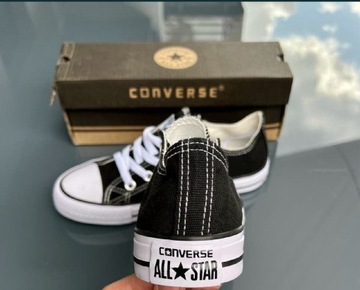 Promocja! Trampki Converse czarne r.40