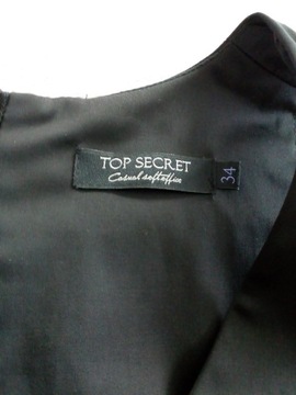 Czarna elegancka sukienka Top secret 34 - 36