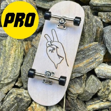 NOWY! Fingerboard Drewniany MINI Deskorolka PRO