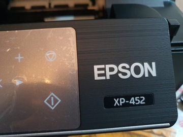Panel drukarki epson xp 452 jak nowy folia 