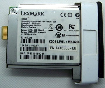 Moduł Wi-Fi N2050 do drukarek Lexmark