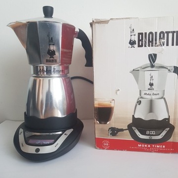 KAWIARKA ELEKTRYCZNA BIALETTI MOKA 6 tz - DEFEKT