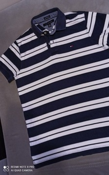 Tommy Hilfiger, t-shirt, koszulka  polo  rozmiar M