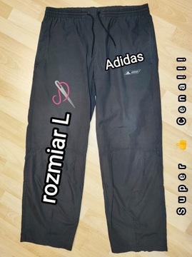 Spodnie męskie rozmiar L do biegania Adidas !!!