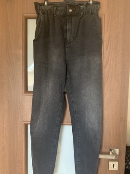 Spodnie jeans paperbag Zara rozm. 36 