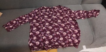 Zwiewna fioletowa bluzka