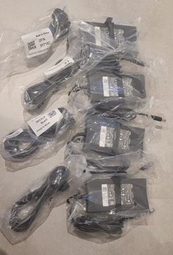 Dell Zasilacz 130W + Kabel. NOWY x 4 sztuki