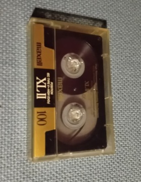 1 używana kaseta Maxell XL II  chrom! 100 min.