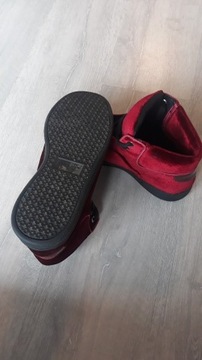 LEKKIE wysokie sneakersy ZARA Velvet 42 jak NOWE