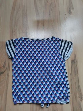 Liu Jo piękna bluzka kamyki marynarska 36 S lato