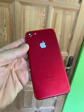 Oryginalny korpus obudowa iPhone 7 Product Red