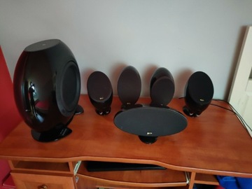 Kino domoweKef htb2 + 5 satelit kef 3001se