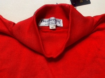 BURBERRY'S sweterek 100% bawełna L / XL