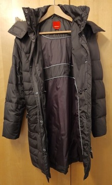 Brązowa zimowa kurtka puchowa Esprit 34 XS