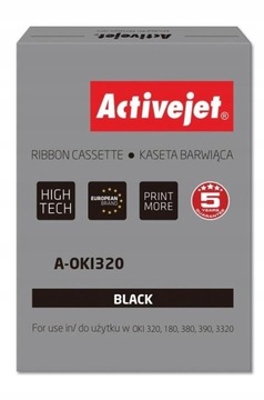 Taśma ActiveJet A-OKI320 do Oki 9002303 czarna