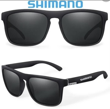 Okulary przeciwsłoneczne Shimano UV400. NOWE