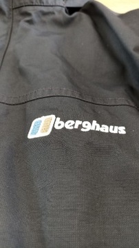 kurtka czarna męska jesienna wiosenna Berghaus