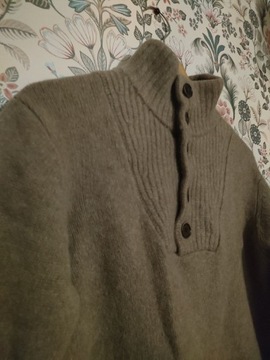 Sweter męski 100% wełna 