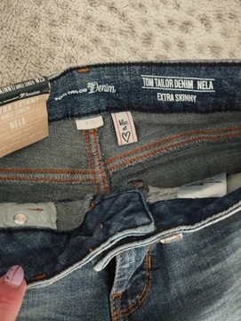 Tom tailor denim jeans spodnie jeansowe nowe