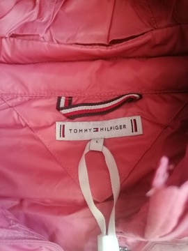 Kurtka pikowana L Tommy Hilfiger przejściowa 