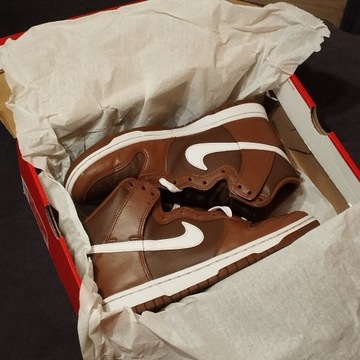 Nike dunk high chocolate męskie sneakersy r. 40.5