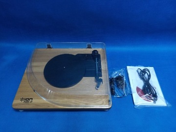 Gramofon ION Pure LP Jasne drewno / USB/ Nowy 