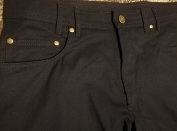 spodnie jeansowe męskie czarne jeans rozm.52