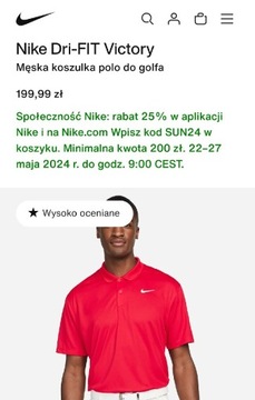 Polo męskie Nike 