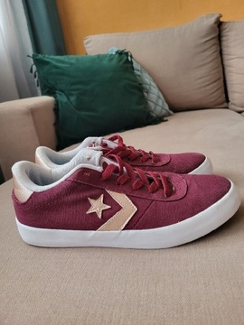 Trampki sneakersy burgund Converse 39