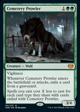 Cemetery Prowler MTG