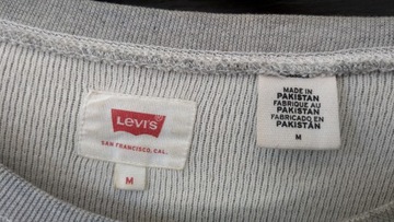 Szary męski sweter Levi's, rozmiar M