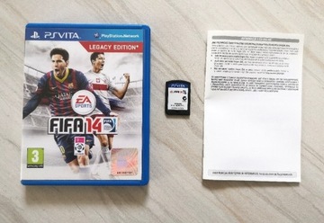OKAZJA FIFA 14 PS VITA POLSKA OKŁADKA STAN IDEALNY